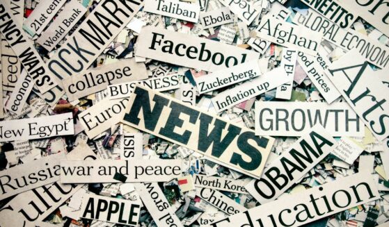 Newspaper clippings.