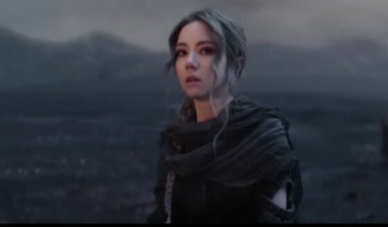 Deng Ziqi in official Gloria music video.