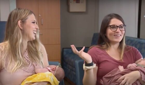 Emily Jones and Heather Jameson credit God for the amazing circumstance that their babies were born within forty-six minutes of each other!