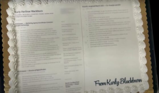 Karly Blackburn printed her resume on a cake and sent it to Nike