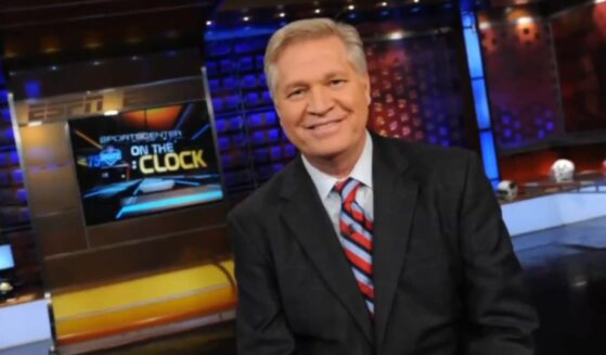 Photo of Chris Mortensen hosting ESPN.